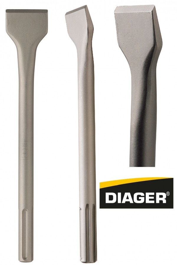 DIAGER sjekač-kosi SDS-MAX 80x300mm   349L80L0300